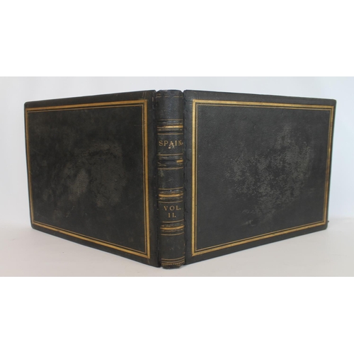 208 - PHOTOGRAPHS. LAURENT J. Two 19th century Jean (Juan) Laurent (1816-1886) large folio photograph albu... 