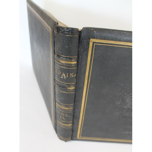 208 - PHOTOGRAPHS. LAURENT J. Two 19th century Jean (Juan) Laurent (1816-1886) large folio photograph albu... 