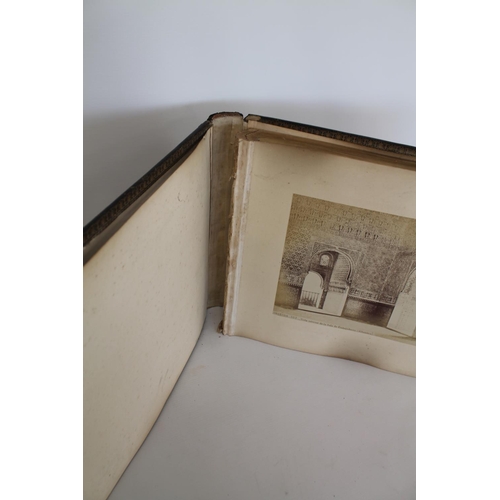 208 - PHOTOGRAPHS. LAURENT J. Two 19th century Jean (Juan) Laurent (1816-1886) large folio photograph albu... 