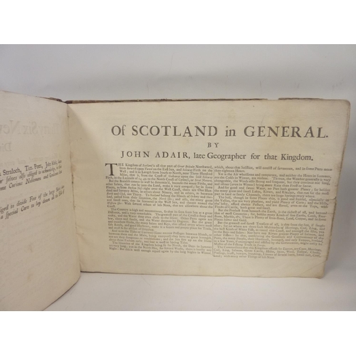 231 - MOLL HERMAN.  A set of Thirty Six New & Correct Maps of Scotland Divided into Its Shires, etc. 3... 