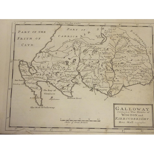 231 - MOLL HERMAN.  A set of Thirty Six New & Correct Maps of Scotland Divided into Its Shires, etc. 3... 