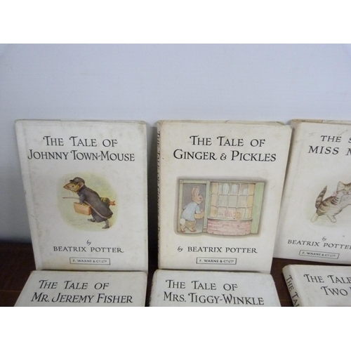 46 - <strong>BEATRIX POTTER.</strong>  11 various works in d.w's....