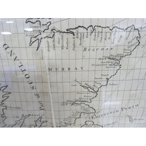 53 - <strong>(SENEX JOHN, & OTHERS).</strong>  A Chart Describing the Coast off Scotland from Berwick...