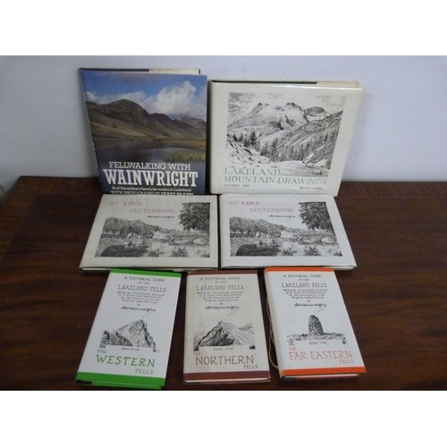 72 - <strong>WAINWRIGHT A.</strong> 7 various vols. in d.w's....