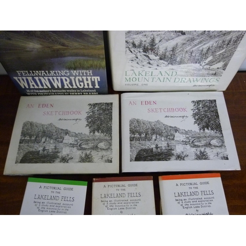 72 - <strong>WAINWRIGHT A.</strong> 7 various vols. in d.w's....