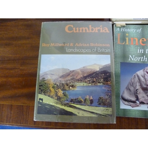 73 - Cumbria & Lake District. 12 various vols., mainly in d.w's.