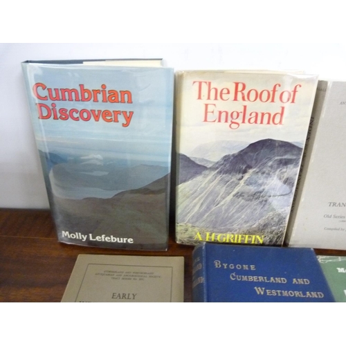 74 - Cumbria & Lake District. A carton of various vols.