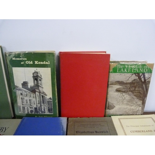 76 - Cumbria & Lake District. A carton of various vols.