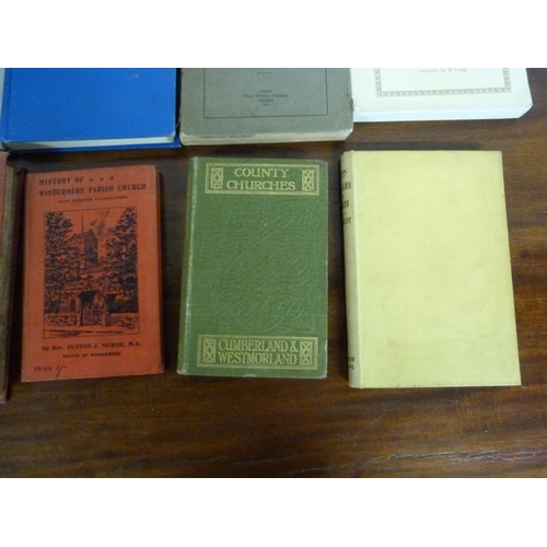 76 - Cumbria & Lake District. A carton of various vols.