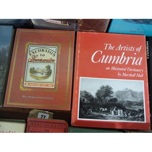 77 - Cumbria & Lake District. A carton of various vols.