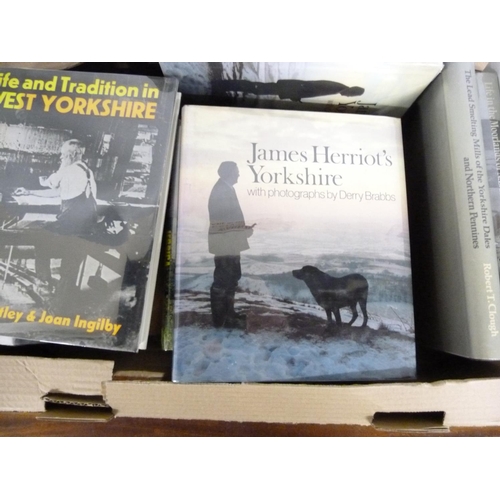 80 - Yorkshire. A carton of various vols.