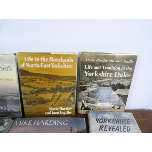 82 - Yorkshire. A carton of various vols.