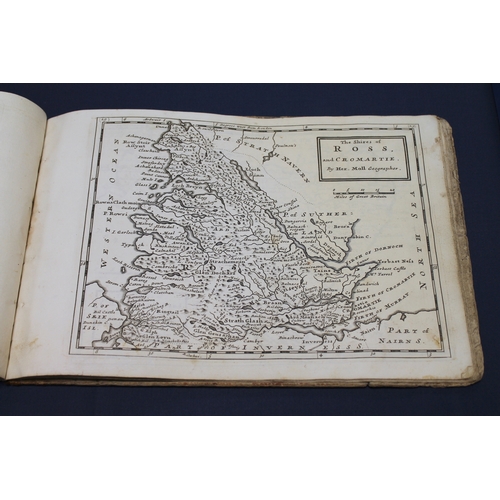 231 - MOLL HERMAN.  A set of Thirty Six New & Correct Maps of Scotland Divided into Its Shires, etc. 3... 