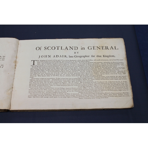 231 - MOLL HERMAN.  A set of Thirty Six New & Correct Maps of Scotland Divided into Its Shires, etc. 3... 