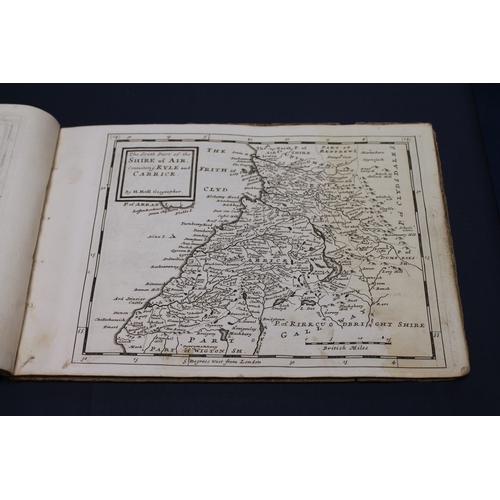 231 - MOLL HERMAN.  A set of Thirty Six New & Correct Maps of Scotland Divided into Its Shires, etc. 3... 