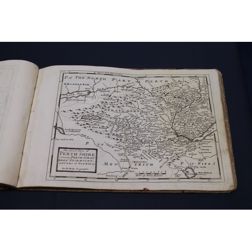 231 - MOLL HERMAN.  A set of Thirty Six New & Correct Maps of Scotland Divided into Its Shires, etc. 3... 