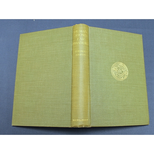 242 - HARDY THOMAS.  Moments of Vision & Miscellaneous Verses. Orig. cloth in chipped d.w. with slight... 