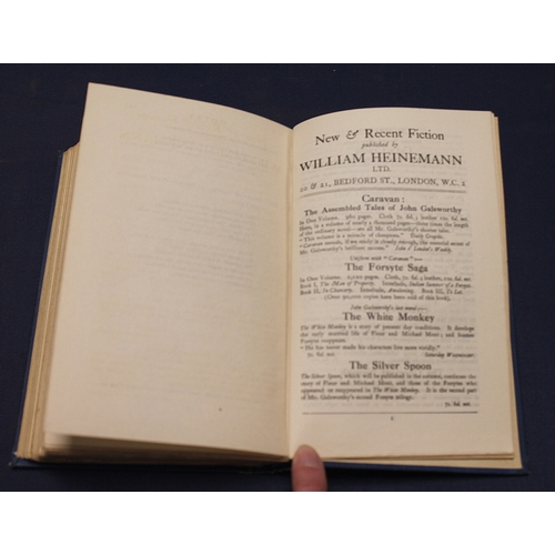 246 - MASEFIELD JOHN.  Odtaa. 2 copies. Orig. blue cloth in d.w's (some chipping). 1st eds., 1926.  (2).... 