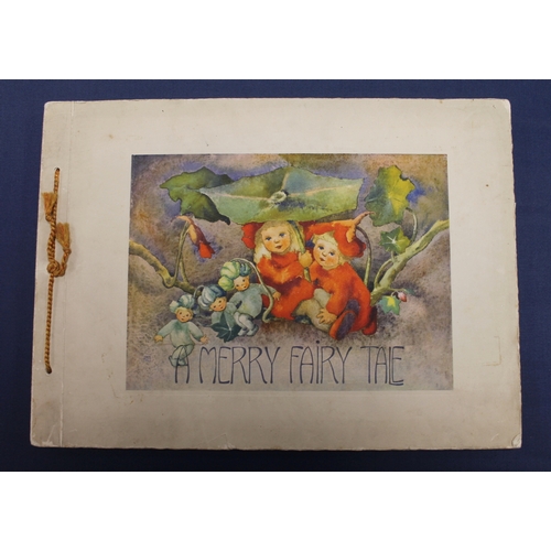 54 - <strong>WEBER MILI.</strong>  A Merry Fairy Tale, A Picture Book. Col. plates. Oblong quarto. Orig. ...