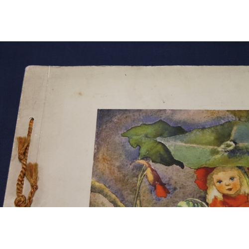 54 - <strong>WEBER MILI.</strong>  A Merry Fairy Tale, A Picture Book. Col. plates. Oblong quarto. Orig. ...