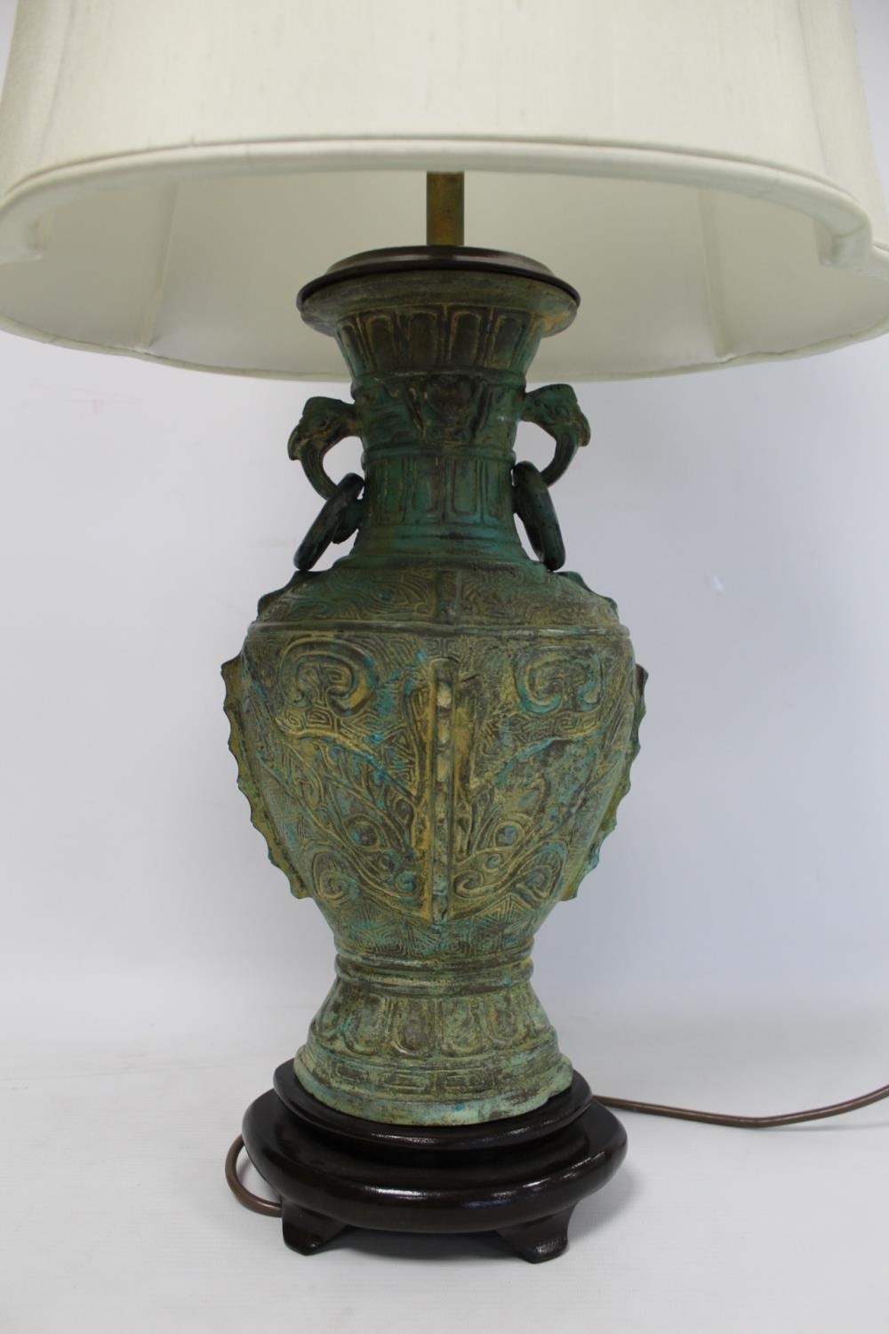 solid bronze lamp