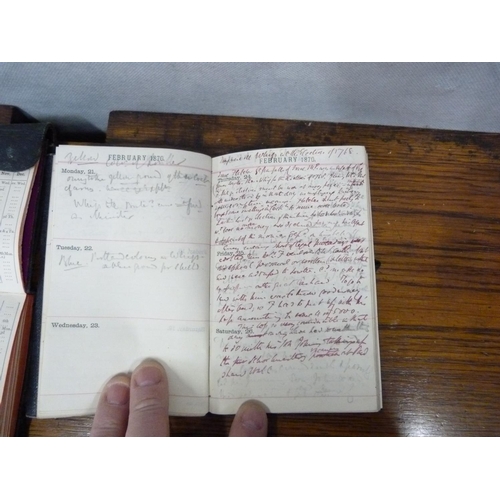 100 - (LONSDALE DOCTOR HENRY).  Carlisle Diary & Calendar for 1870, probably the property of the Late ... 