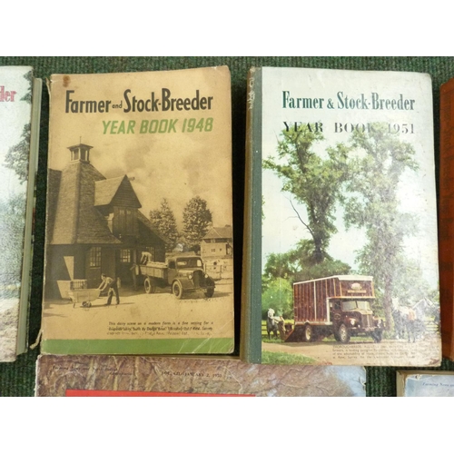 280 - FARMER & STOCK-BREEDER.  Year Books for 1948 to 1952. Illus. in orig. pict. bdgs.; also 2 F... 