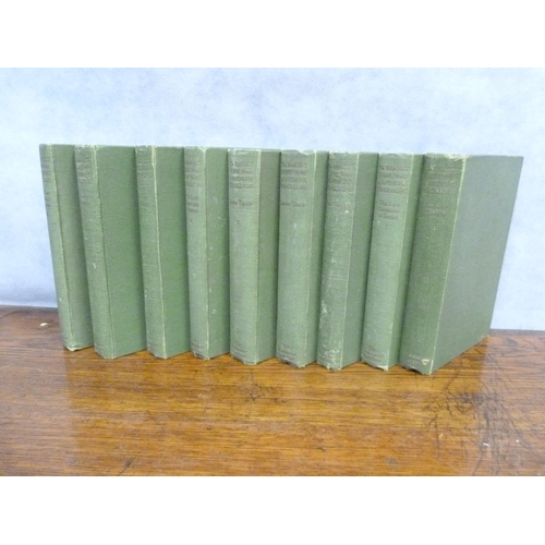 62 - TROLLOPE ANTHONY.  Shakespeare Head Edition of The Novels, ed. by Michael Sadleir. 9 various vo... 