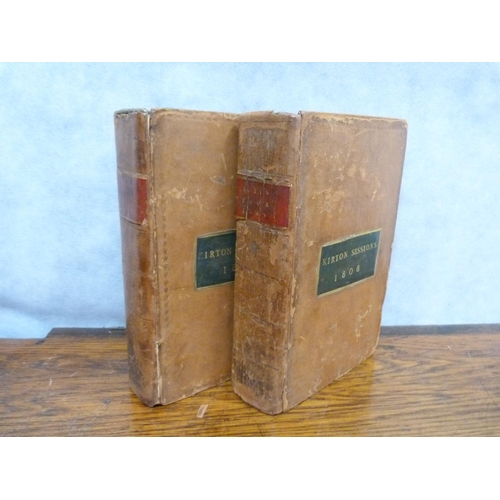 63 - CONST FRANCIS.  The Laws Relating to the Poor. Vols. 1 & 2 (of 3). Calf with morocco label ... 