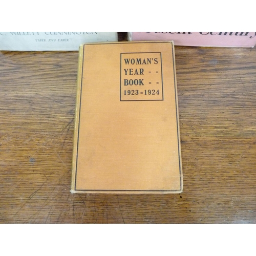 69 - WILLETT CUNNINGTON C.  English Women's Clothing. 2 vols. Col. & other illus. Quarto. Orig. ... 