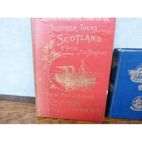 72 - MACBRAYNE DAVID.  Glasgow International Exhibition, Summer Tours In Scotland. Illus. & map. Orig... 