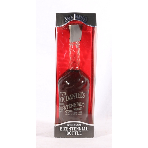 205 - JACK DANIEL'S BICENTENNIAL (1796-1996) Tennessee whiskey 75cl 48%vol, boxed