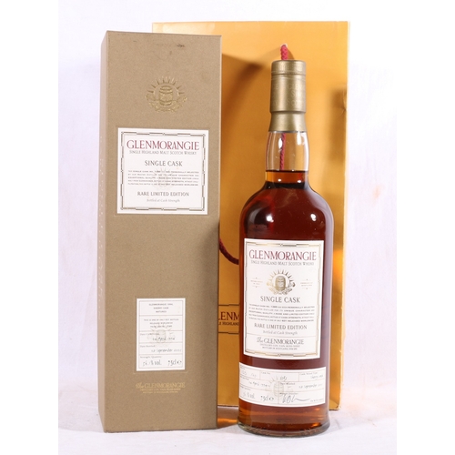 212 - GLENMORANGIE 1994 11 year old Highland single malt Scotch whisky, single cask rare limited edition, ... 