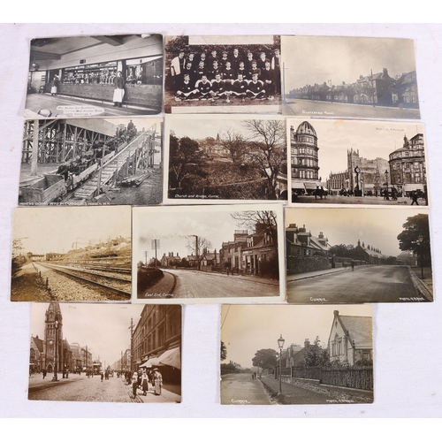 264 - A collection of approximately 330 postcards many of Edinburgh and surrounding villages including Cur... 