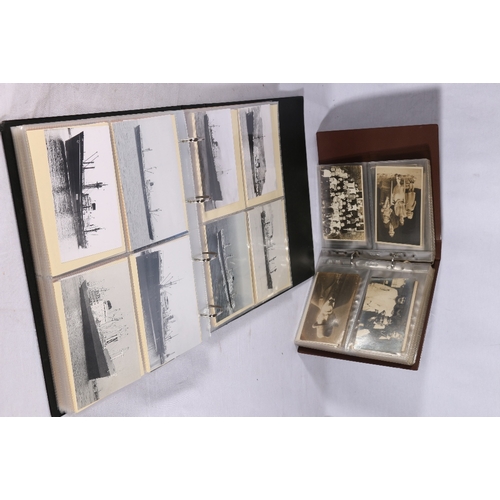 278 - Approximately 250 photographs of boats within one ring binder and approximately 80 portraiture photo... 