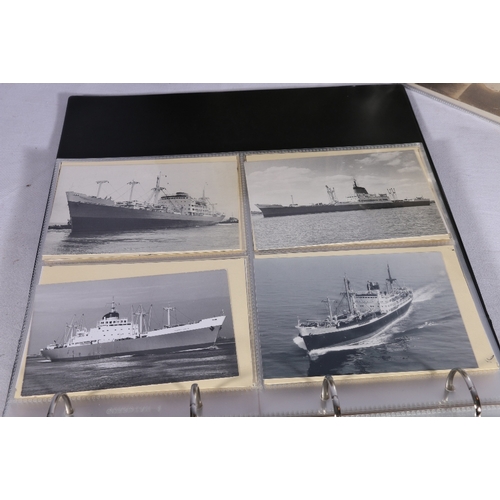 278 - Approximately 250 photographs of boats within one ring binder and approximately 80 portraiture photo... 