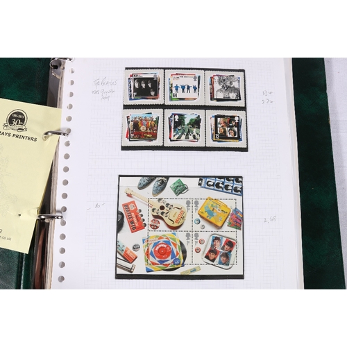 298 - A ring binder album of GB unused mint stamps including miniature sheetlets circa 2008-2012 including... 