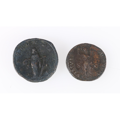 383 - Domitian AD81-96 brass dupondius S2798 obv. IMP CAES DOMIT AVG GERM COS... CENS PER PP bust r. rev. ... 