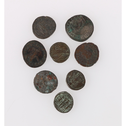 412 - Roman coins including Gallienus AD253-268 billon antoninianus S10344 and another, Maximian AD286-310... 