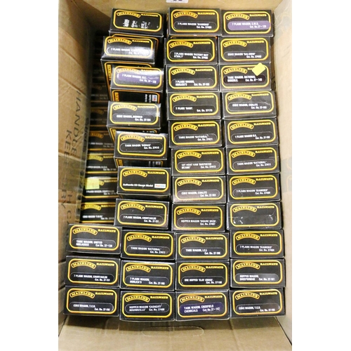 86 - 71 Mainline OO gauge model railway rolling stock including wagons, vans etc, each boxed, (71)