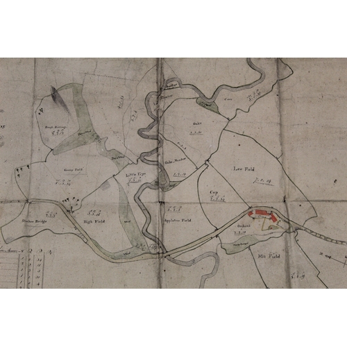 117 - Documents & Ephemera - Stanneylands - Wilmslow - Cheshire.  1754-1897. Archive of documents with... 