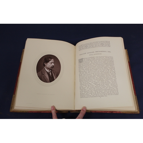 86 - COOPER THOMPSON (Ed).  Men Of Mark. Orig. oval photograph plates. Quarto. Rubbed bdg. 1881.  (4).... 