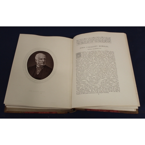 86 - COOPER THOMPSON (Ed).  Men Of Mark. Orig. oval photograph plates. Quarto. Rubbed bdg. 1881.  (4).... 