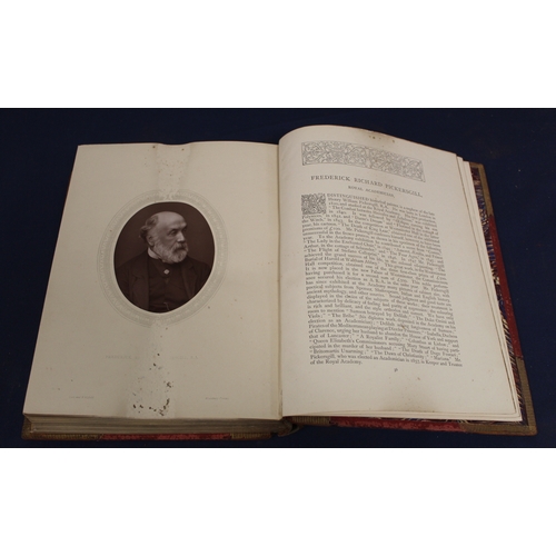 86 - COOPER THOMPSON (Ed).  Men Of Mark. Orig. oval photograph plates. Quarto. Rubbed bdg. 1881.  (4).... 