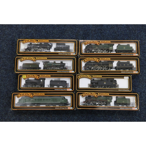 81 - Mainline OO gauge model railways 0-6-2 locomotive Class 6600 6652 BR black 37039, 2-6-0 Mogul locomo... 