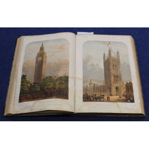 282 - ILLUSTRATED LONDON NEWS.  Bound vol. 34, Jan to June 1859 (Carlisle features on p337). Rubbed h... 