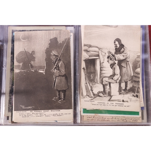 240 - A collection of approximately 400 postcards including Detriot Publishing American Indian cards, Ball... 