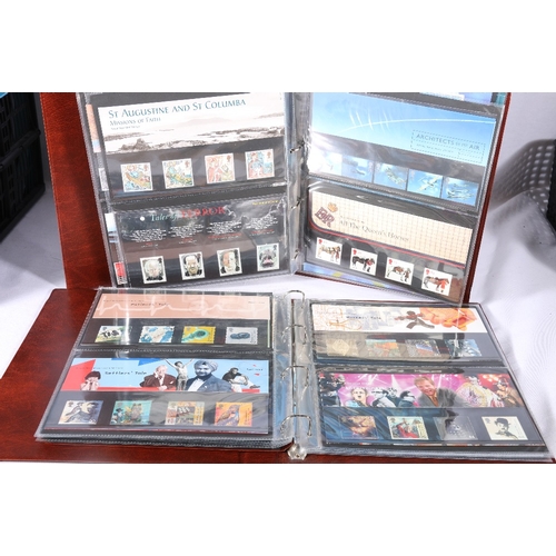 253 - The Royal Mail GB mint stamps including 50 presentation packs spanning 1994-1999, two smilers sheets... 