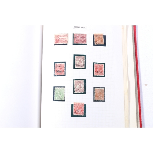 262 - World stamp collection in over twenty albums and stockbooks including partial sheets of Germany stam... 