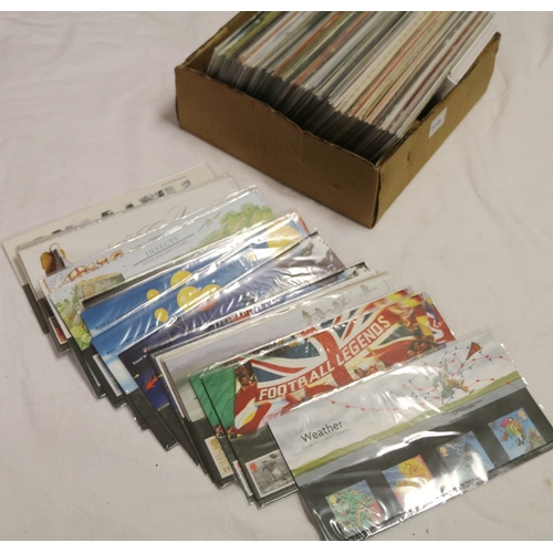 268 - GB mint stamps, mostly presentation packs including Millennium issues, approximate usable FV £... 